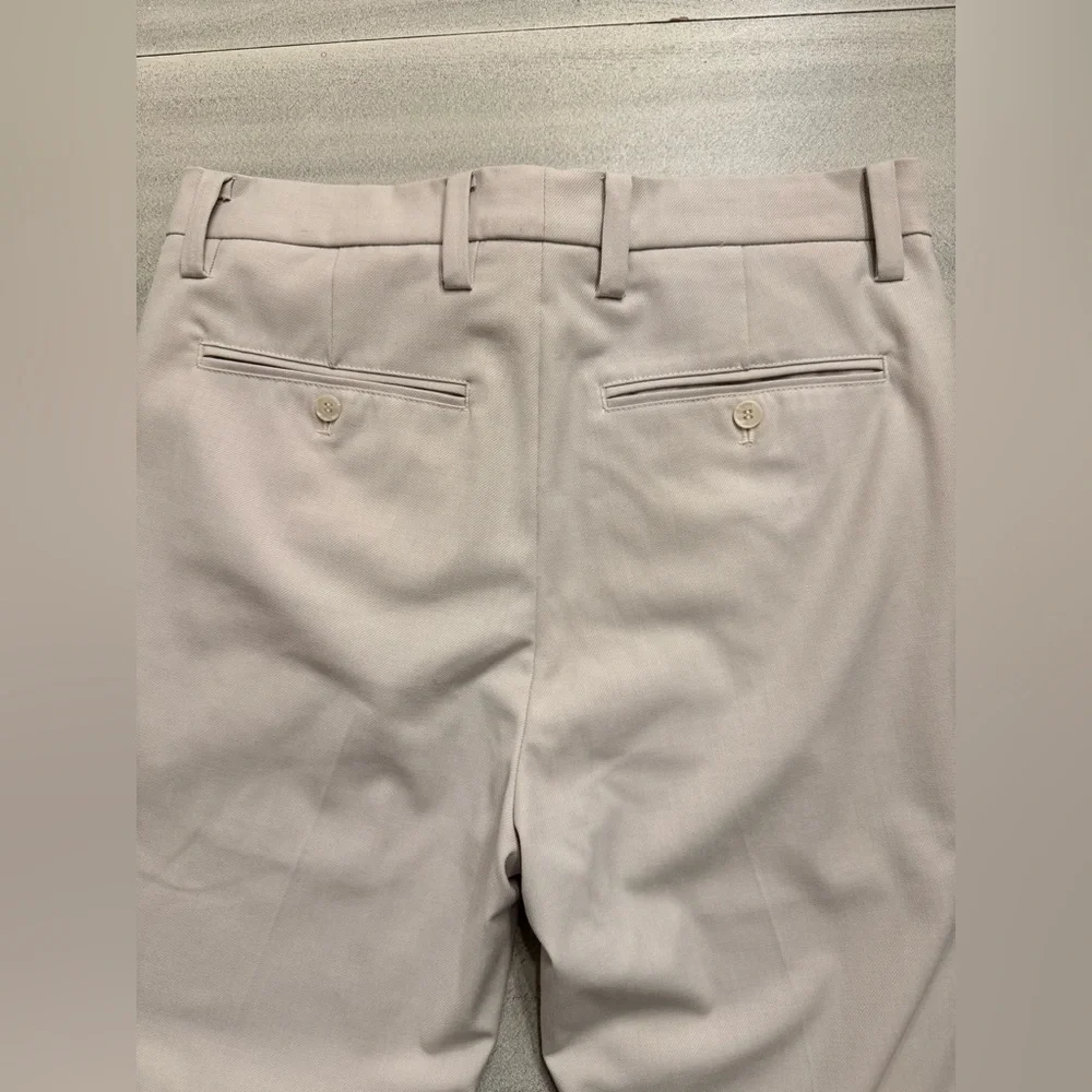 PacSun Field of Study Cream Straight Trousers